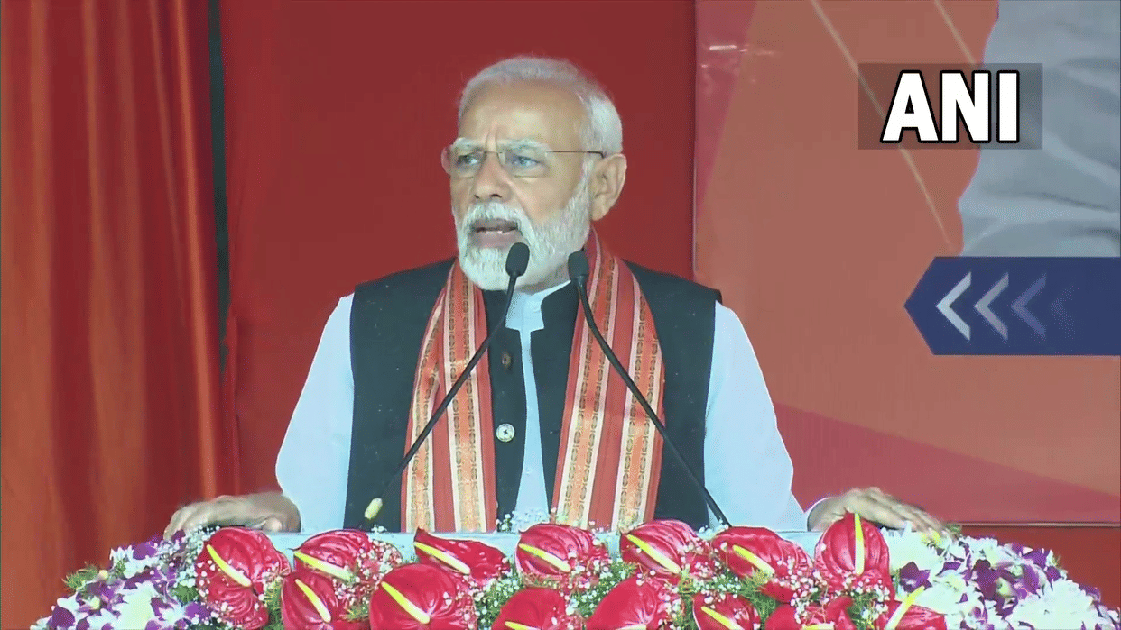 Telangana: PM Modi said- KCR  Government and leaders always  injustice to the state's capability
