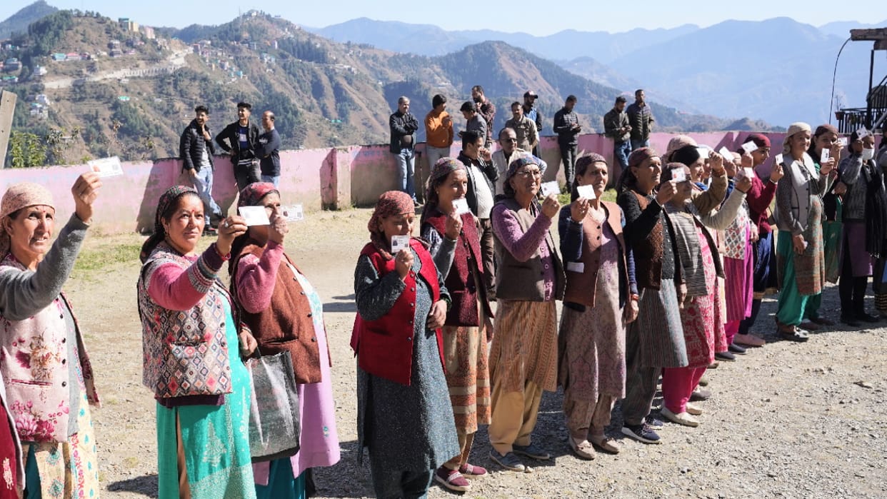 himachal election 2022, Bumper voting in Himachal, will the customs change or the rule, the leaders' anger inc