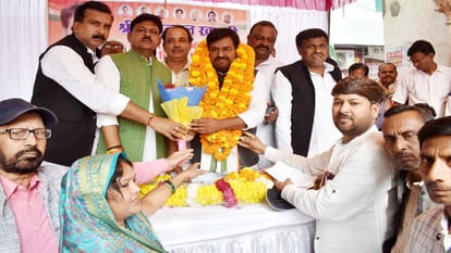 Congress state president Brijlal Khabri reached Prayagraj, discussion regarding civic elections