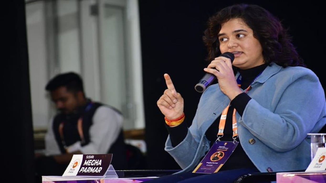 Megha, who conquered Everest gave the mantra to move forward