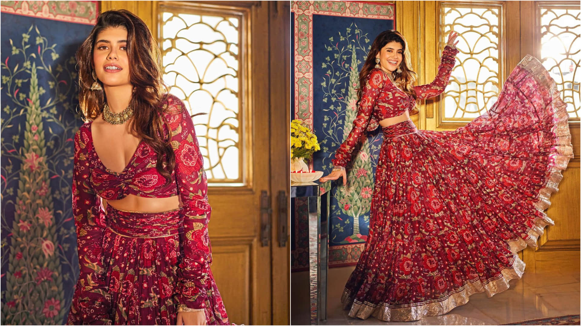 sanjana sanghi gorgeous lehenga looks you can book for saheli ki shadi