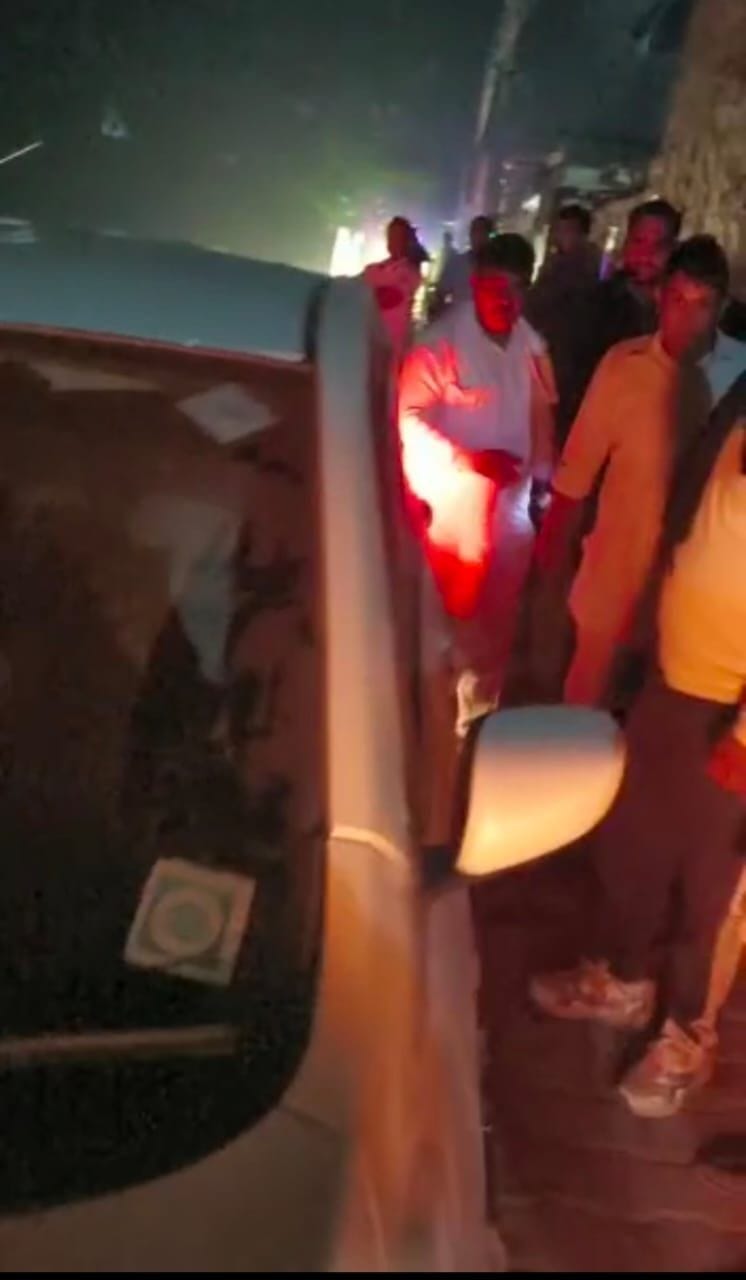Video of suit and blanket kept in car in Morkhedi village goes viral