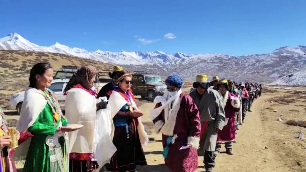 himachal election 2022 polling at Tashigang world highest polling booth