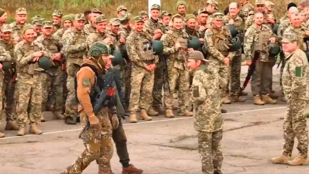 Ukraine police returned to Kherson after the withdrawal of Russian army kyiv allegations against Moscow