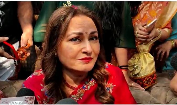 Jayaprada reached Varanasi attacked on Azam Khan, said This is the condition of those who do not respect woman