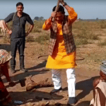 शिवपुरी में मंत्री ने गर्म लोहे पर हथोड़ा चलाया।