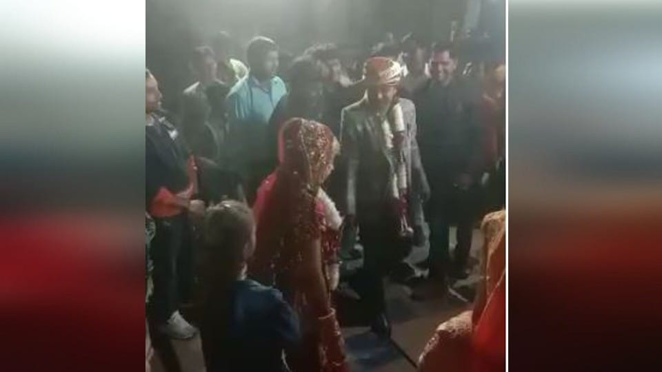 groom danced with the bride first wife saw viral video in kasganj