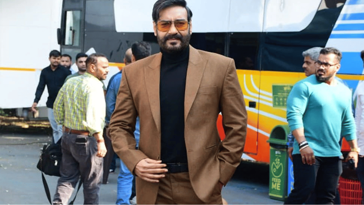 Ajay Devgn Tabu reached on The Kapil Sharma Show to Promote Drishyam 2
