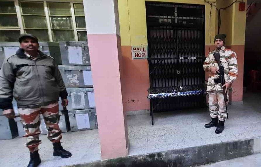 Strong room will remain under strict security cover for 25 days