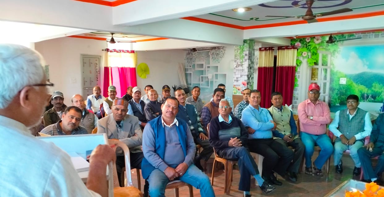 Meeting of Ex Army in Banbasa