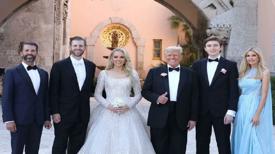 Donald Trump daughter Tiffany Trump marries beau Michael Boulos