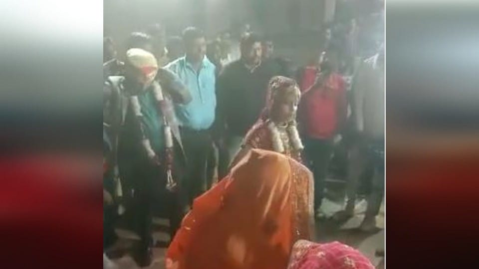 groom danced with the bride first wife saw viral video in kasganj