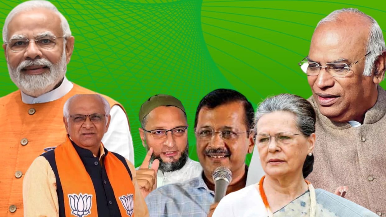 Gujarat Election 2022 BJP made special plan to win lost seats Congress emphasis on villages AAP Situation
