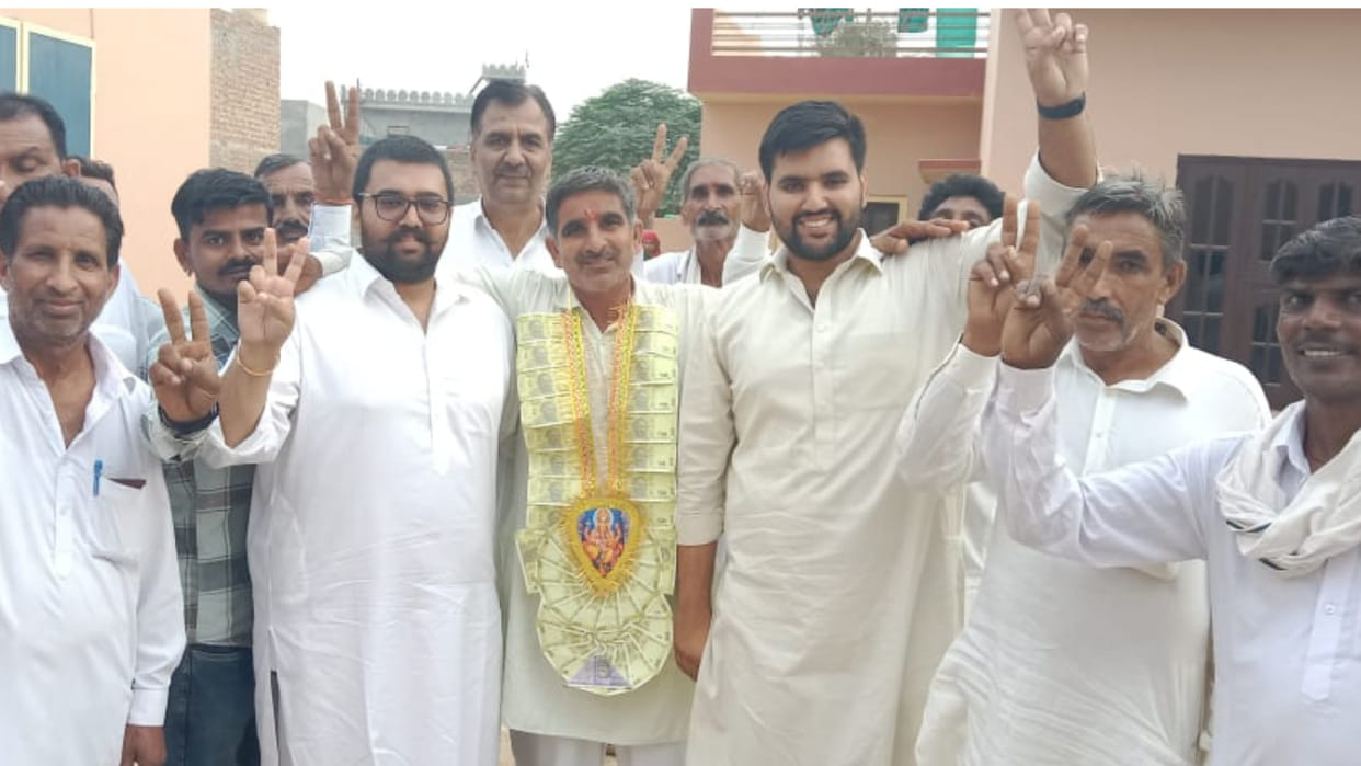 INLD and JJP supported lost in village Chautala, Congress candidate won