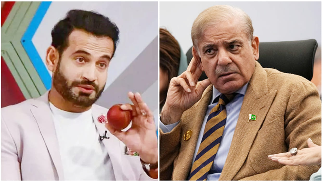 Irfan Pathan beffiting reply to Pakistan PM Sehbaz sharif, said you gets happy in others problem