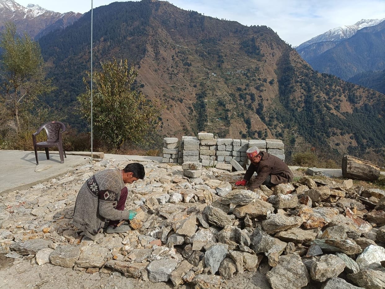 Elections over, people busy working
