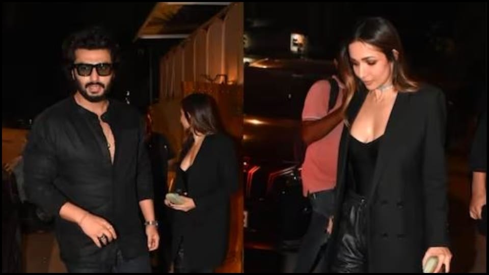 malaika arora and boyfriend arjun kapoor enjoying dinner date couple photos and videos getting viral
