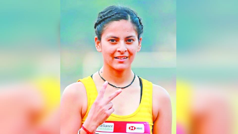 National Junior Athletics Championships in Guwahati: Chamoli Girl Mansi wins gold in walk race