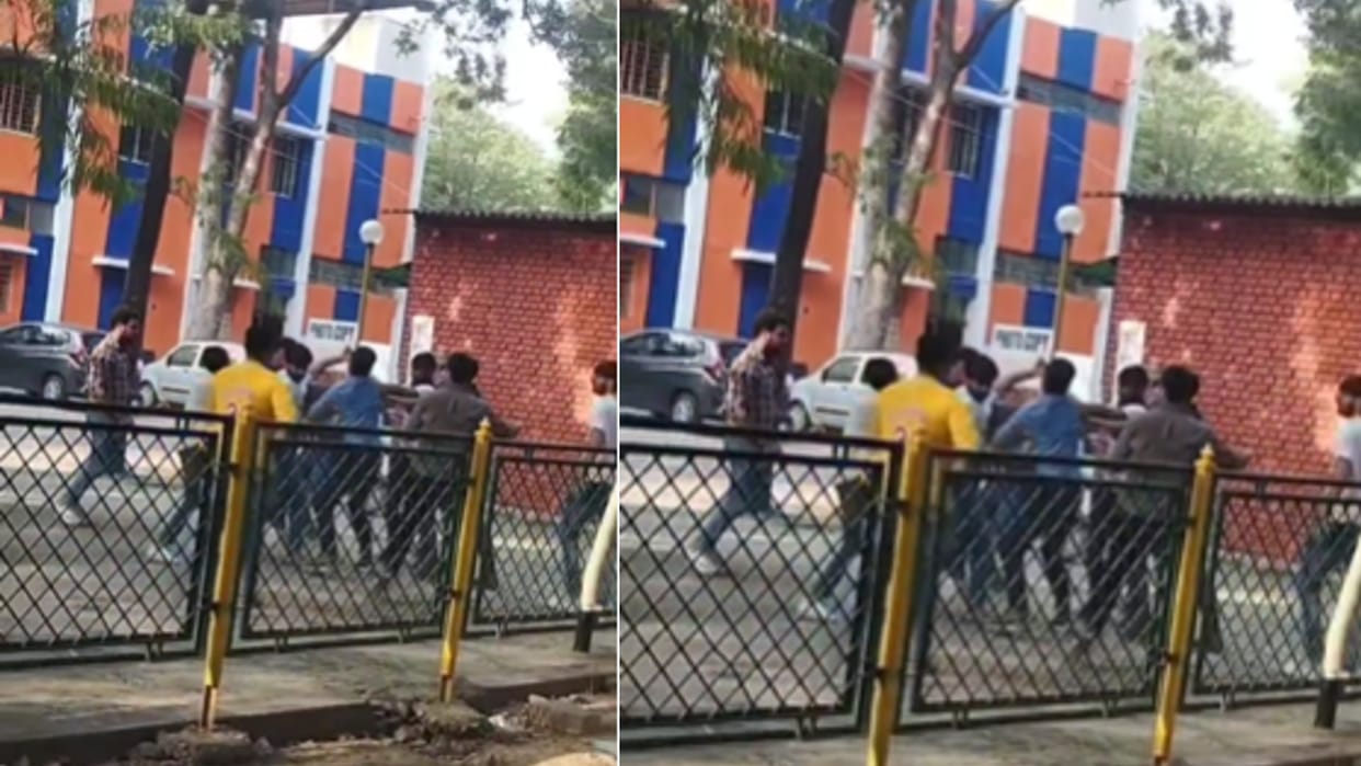 Student groups clashed in MITS Gwalior campus video of kicking and punching goes viral