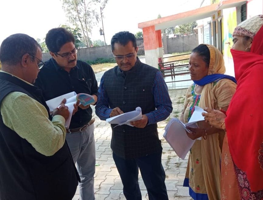 Observer inspected voter list revision work