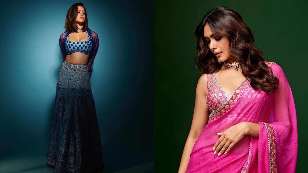 Photos of the Day Nushrratt Bharuccha Mrunal Thakur Mouni Roy Parineeti Chopra Kriti Sanon Shraddha Kapoor