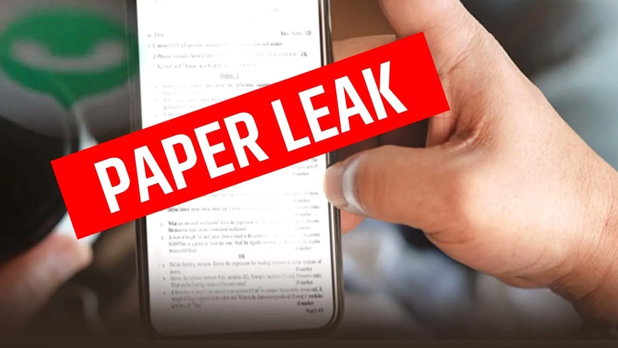 Answer sheet of forest guard recruitment exam viral in rajasthan fear of paper leak one arrested