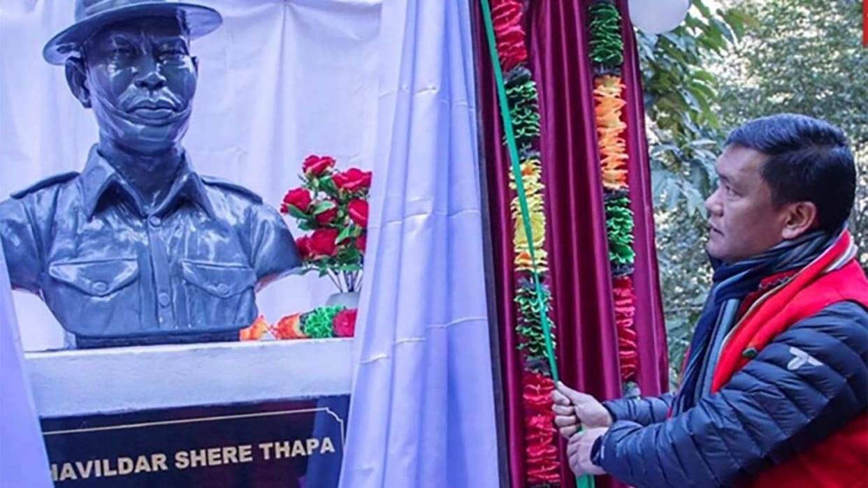 martyrdom of Shere Thapa  hero of Indo-China war in 1962 did not get respect even after 60 years
