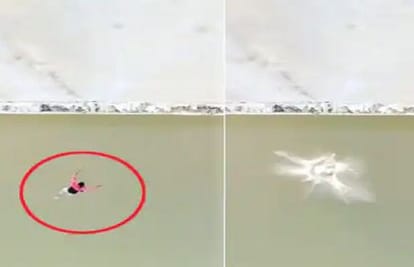 Young man jumps into Ganga taking girlfriend name after makes video himself