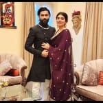 रवींद्र जडेजा पत्नी रिवाबा के साथ