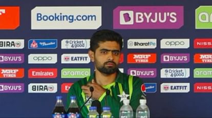 T20 World Cup Pakistan could not bear the question regarding IPL Babar Azam kept silence in press conference
