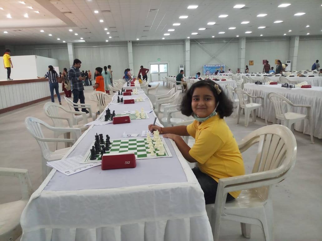 jammu little cham Alankrita Won many medals in district state and national level chess competitions