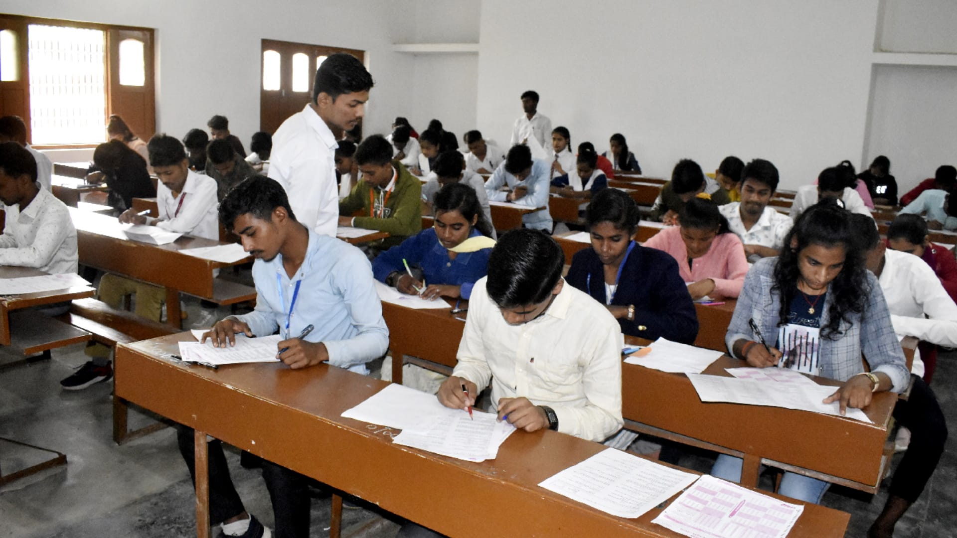 Students gathered to fulfill their future dreams from Atul Maheshwari Scholarship Examination