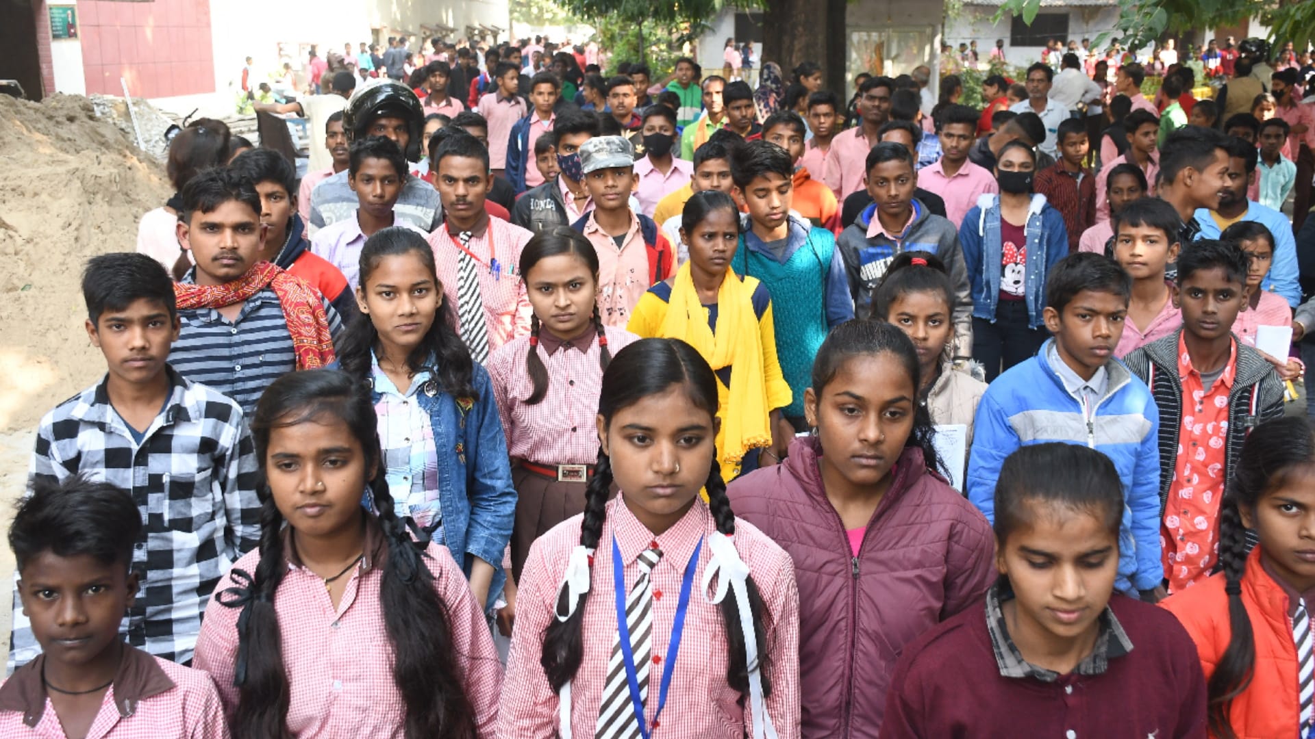 Students gathered to fulfill their future dreams from Atul Maheshwari Scholarship Examination
