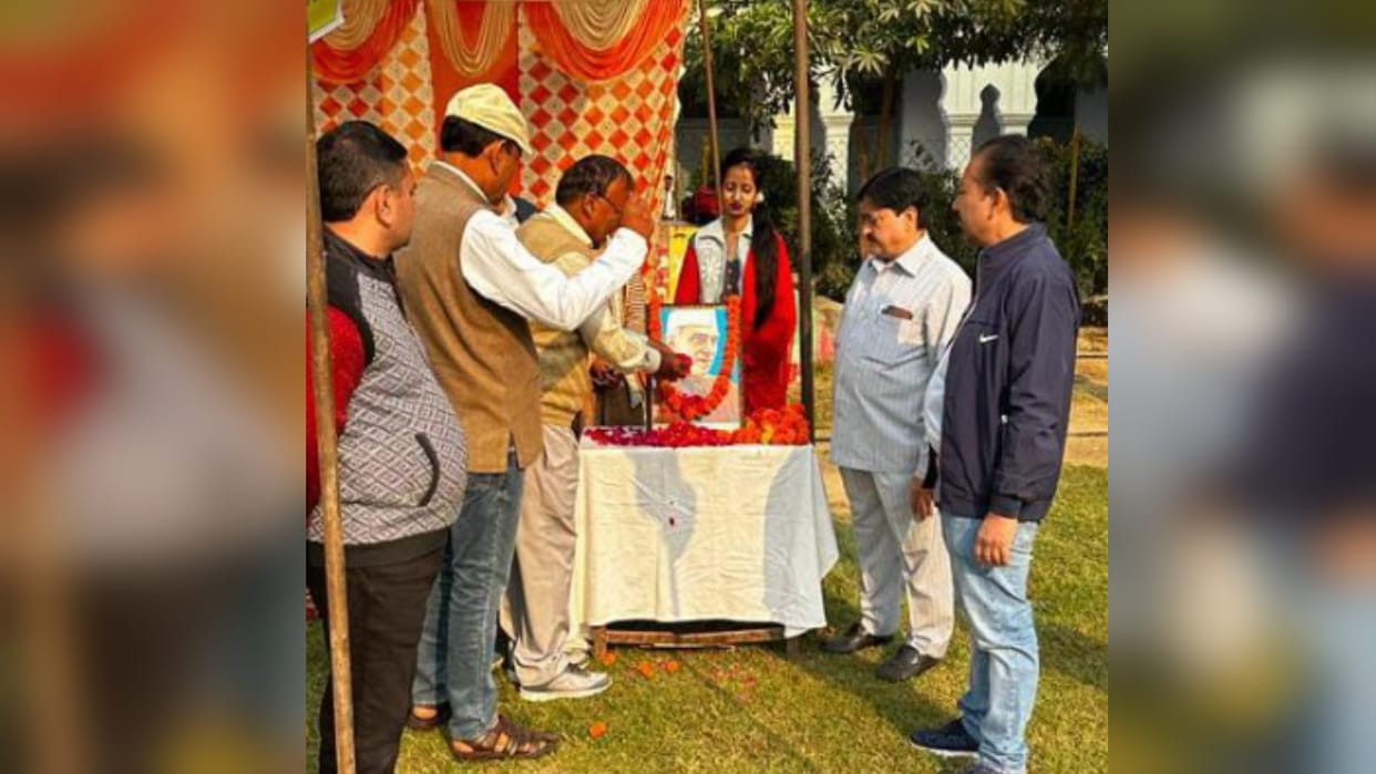 Children day:  in meerut avneesh kajla said democracy of the country is sustained on the legacy created by pan