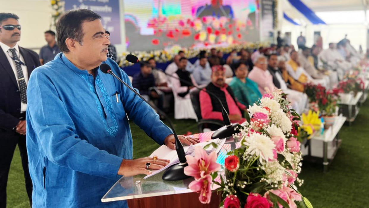 Nitin Gadkari inaugurates 1.5 km long 2-lane elevated Bridge on Son river in Bihar Rohtas