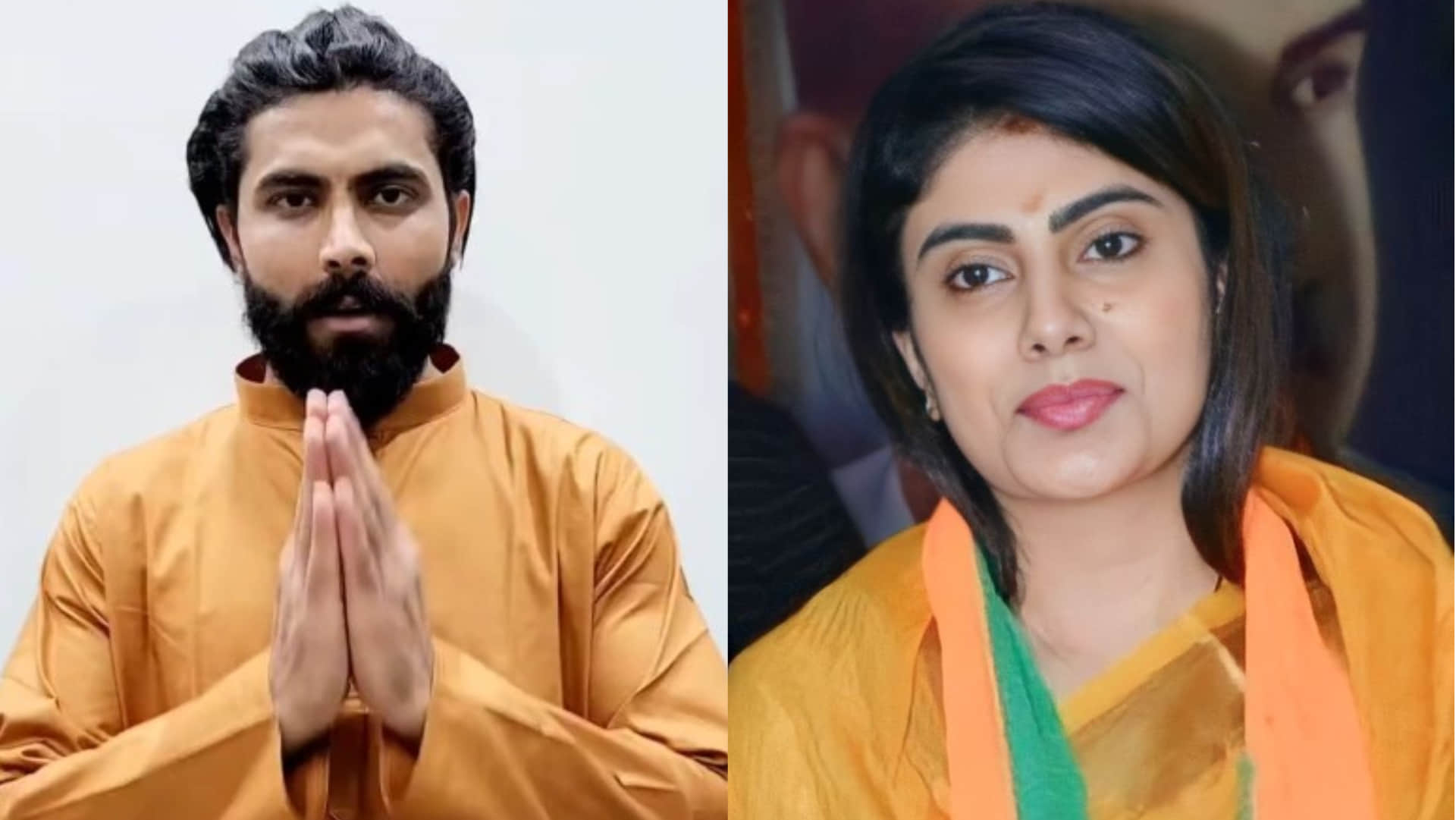 Ravindra Jadeja's wife and sister engaged in campaigning against each other in Gujarat election