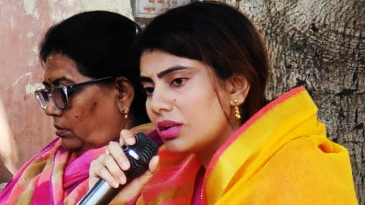 Gujarat polls No Nanad Bhabhi tussle in Jamnagar we both believe in different ideologies Rivaba Jadeja