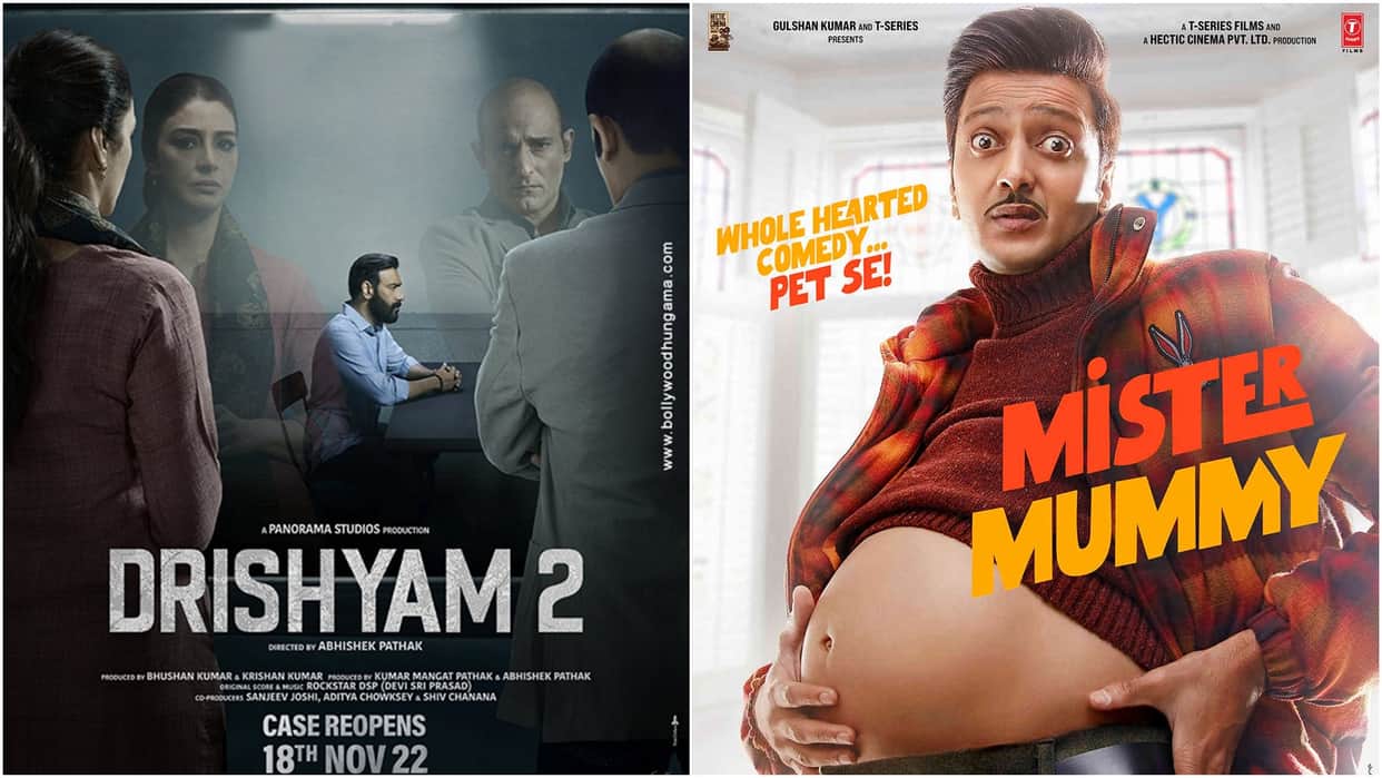 movie release this week drashyam 2 mister mummy hindi tamil telugu other language films in november third week