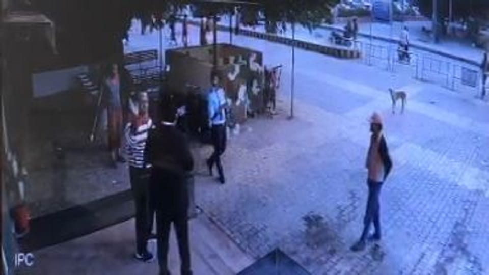 Bullying of station director assault with sweeper in agra
