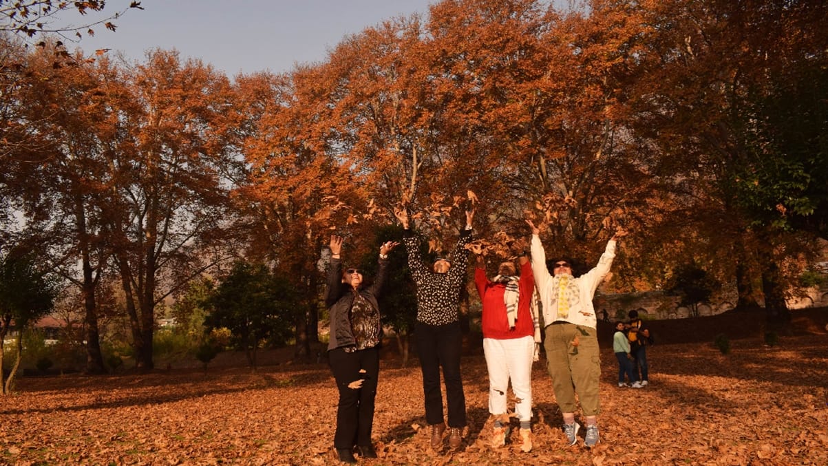 See colors of autumn in Kashmir in photos