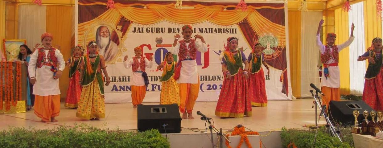 Cultural Gathering in Maharshi School