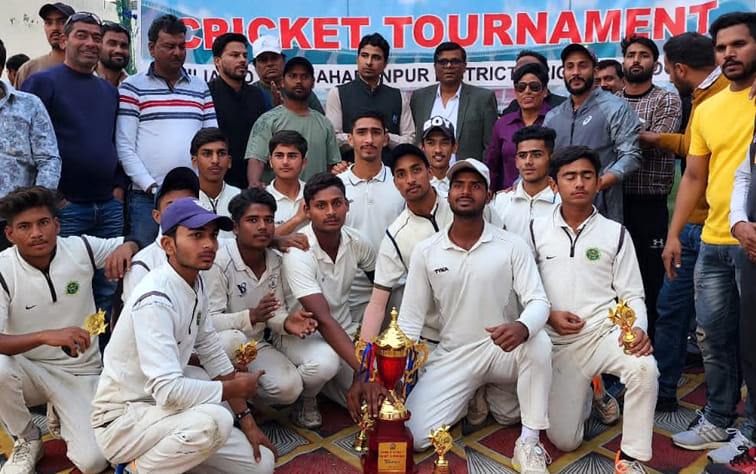 Green Valley team won the competition by three runs in an exciting match