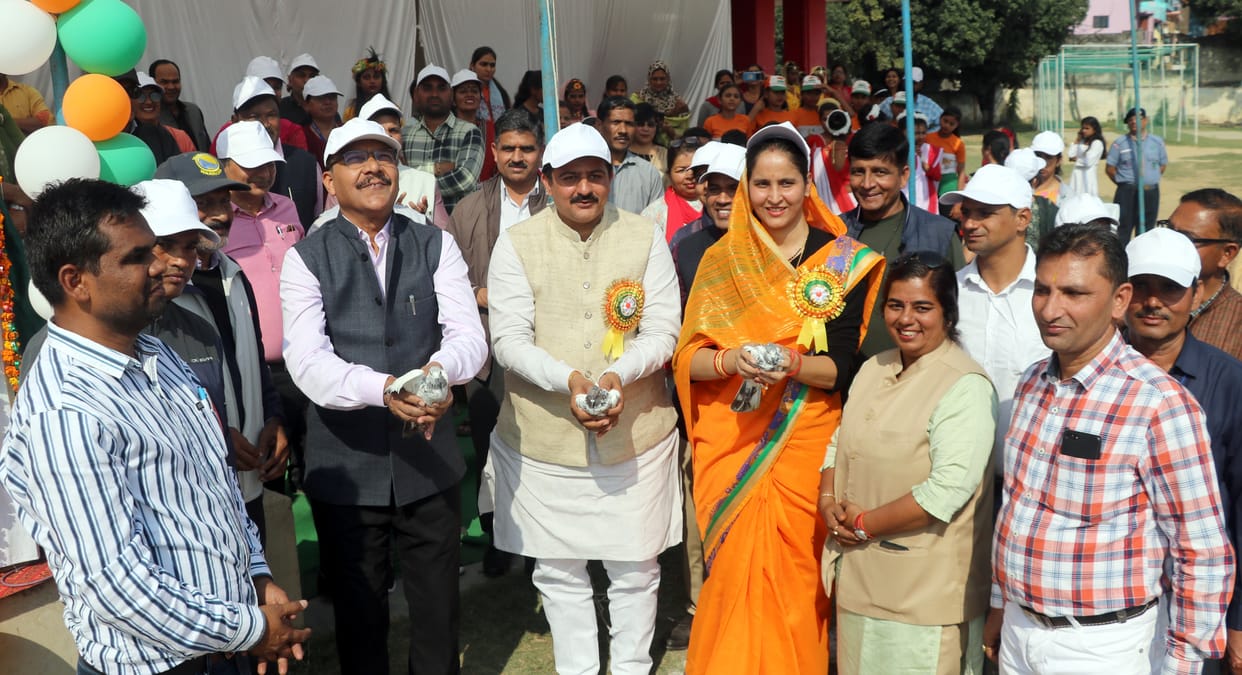 Neha became the fastest runner in running competitions
