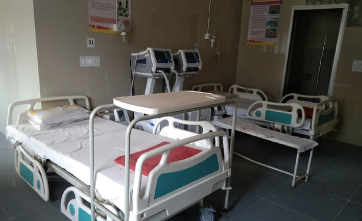 50 bed dengue dedicated hospital built in CHC Fatehpur