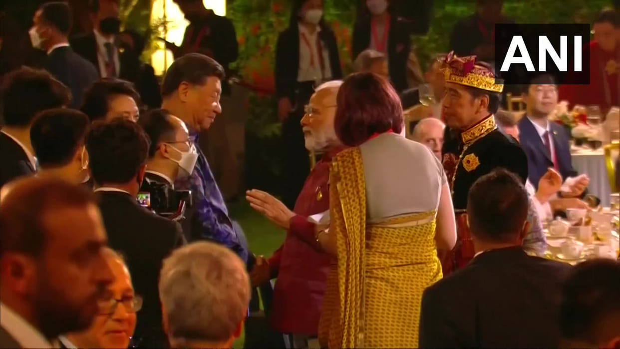 First handshake since Galwan PM Modi Chinese President Xi Jinping meet at G20 dinner Photos Videos Updates