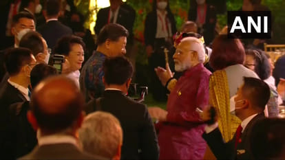 First handshake since Galwan PM Modi Chinese President Xi Jinping meet at G20 dinner Photos Videos Updates