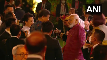 First handshake since Galwan PM Modi Chinese President Xi Jinping meet at G20 dinner Photos Videos Updates
