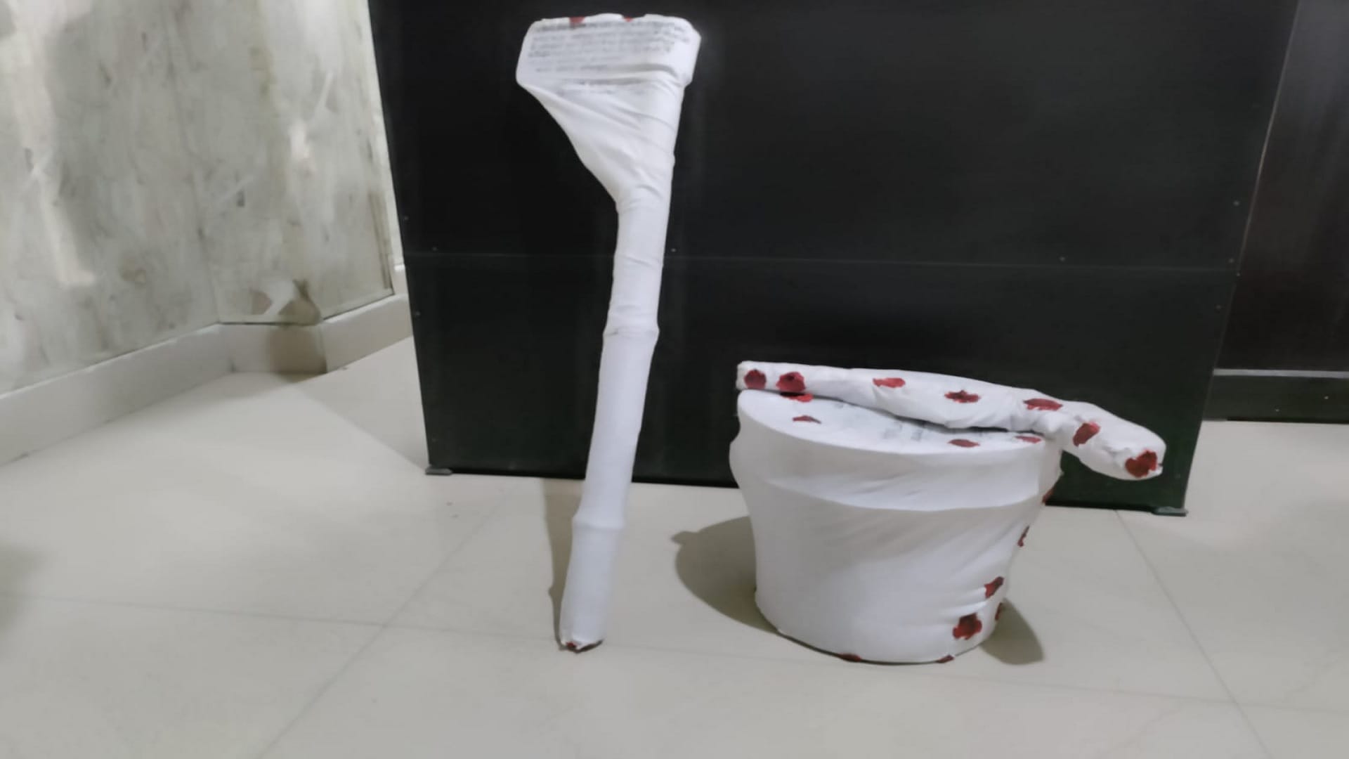 Ghaziabad murder case husband killed by wife with lover brother-in-law than bucket filled with blood