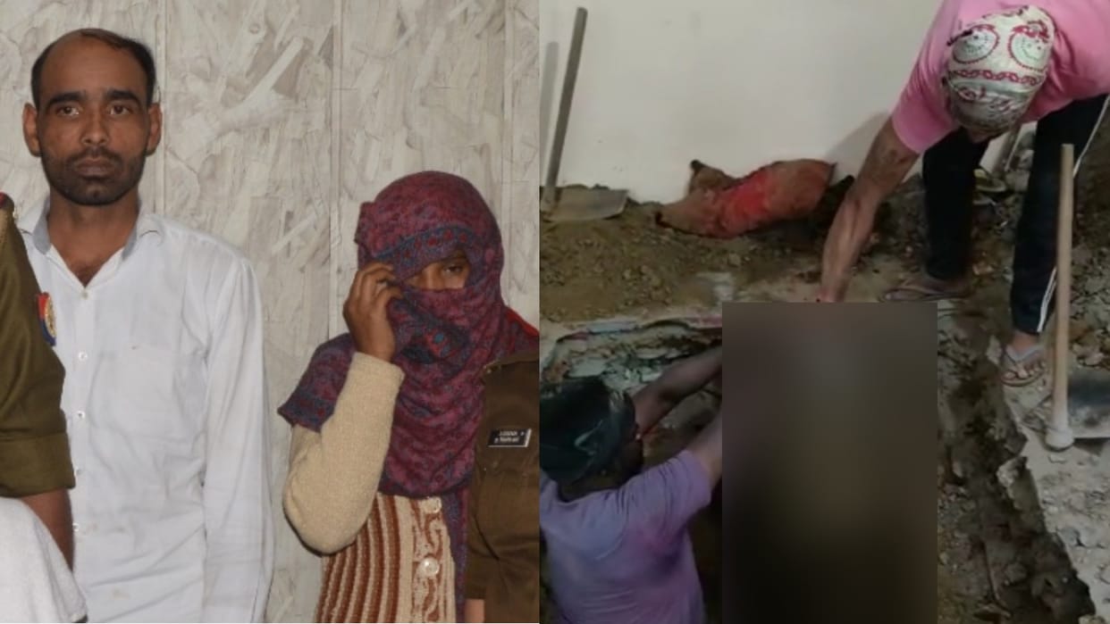 Husband murdered with brother-in-law in love affair Daughter says Arun uncle come through roof at night