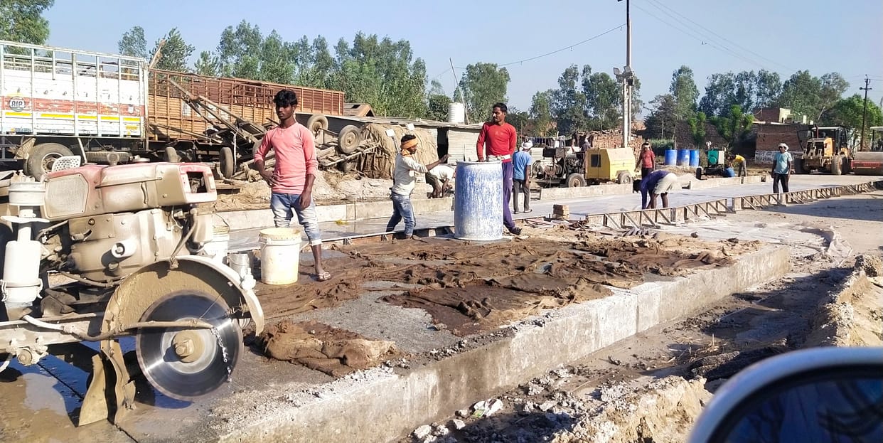 Villagers happy due to toll plaza towards Patni Partapur